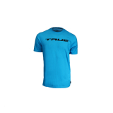 Tričko TRUE Short Sleeve Crew Cyan Tee Blue Senior