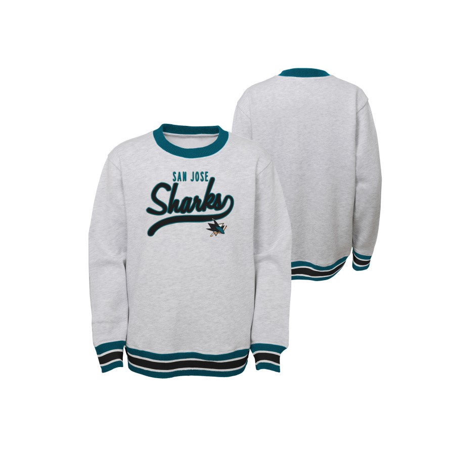 NHL Mikina LEGENDS CREW NECK PULLOVER San Jose Sharks Junior