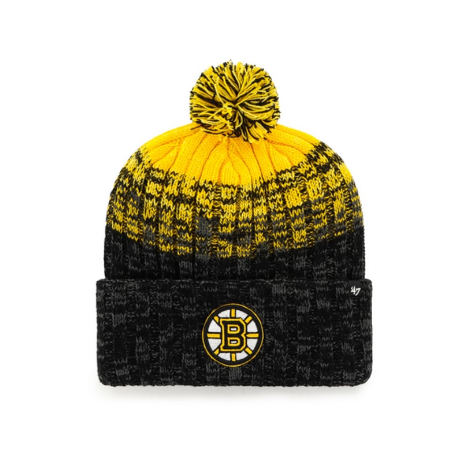 47 BRAND Zimná Čiapka CASCADE CUFF KNIT W/POM Boston Bruins One Size