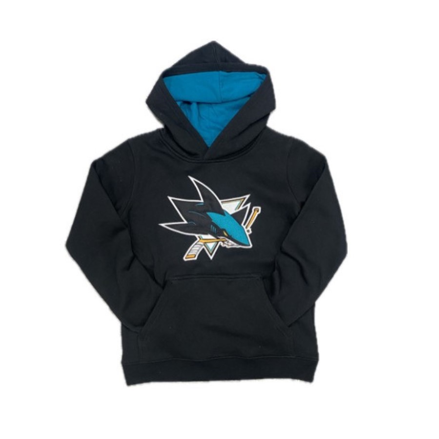 NHL Mikina PRIME PULLOVER FLEECE San Jose Sharks Junior