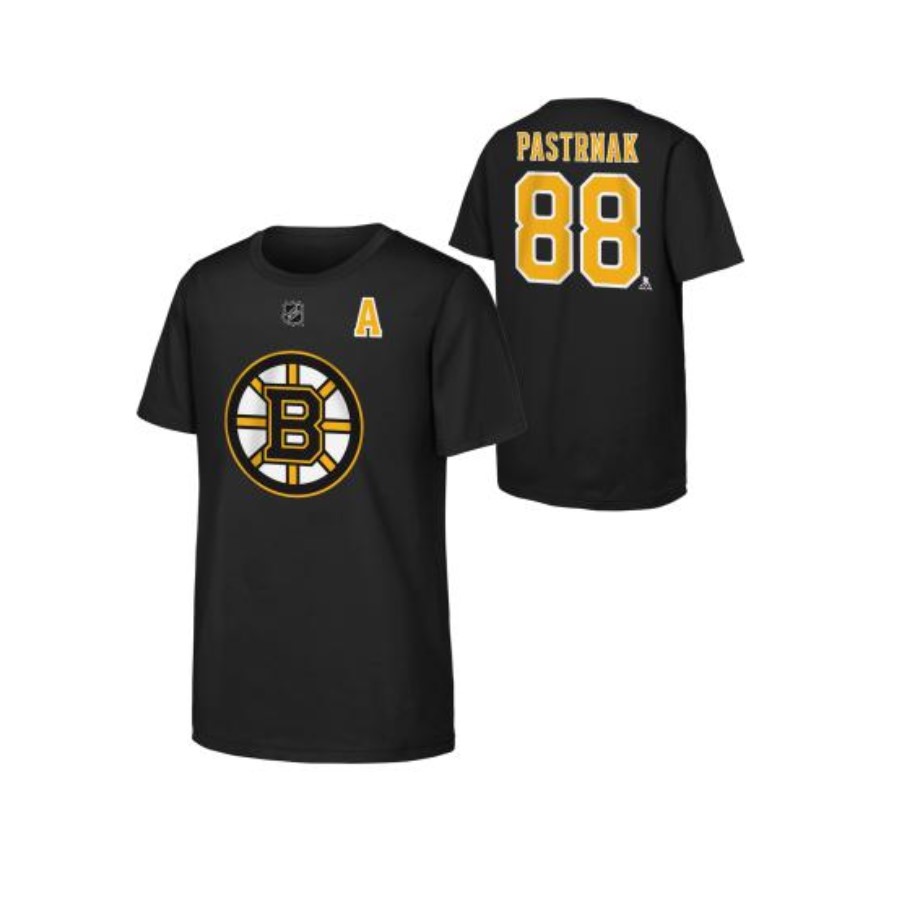 NHL Tričko DAVID PASTRNAK & NUMBER 88 SS CTN TEE Junior