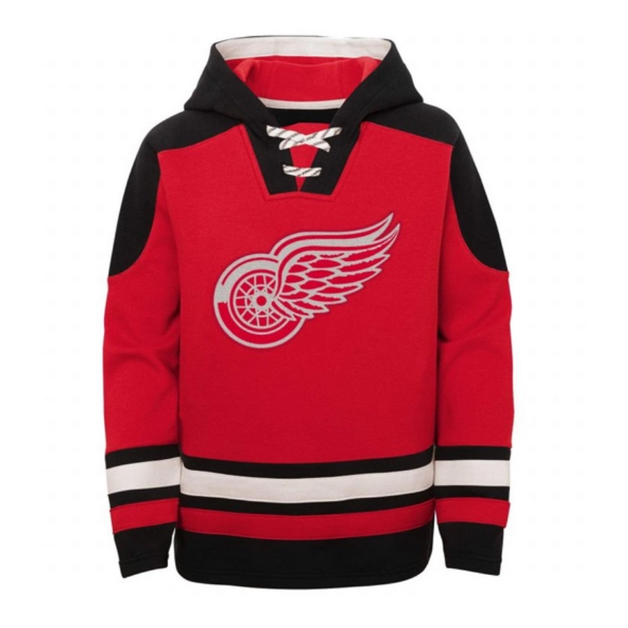 NHL Mikina AGELESS MUST-HAVE HOME PO HOODIE Detroit Red Wings Junior