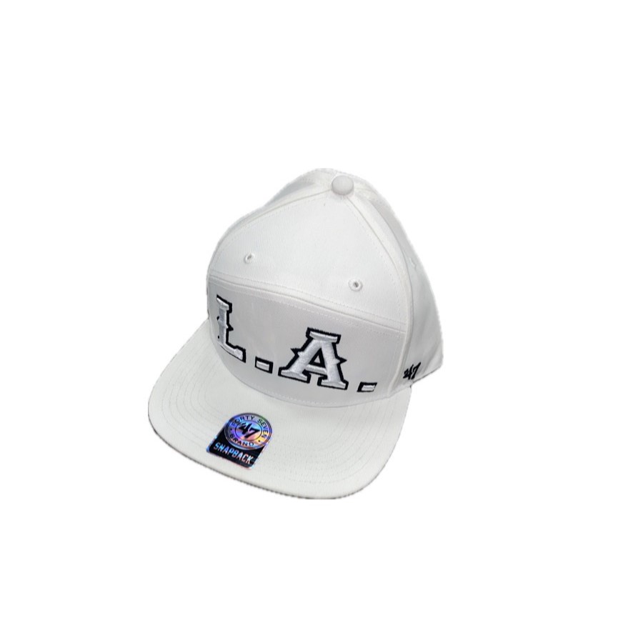 47 BRAND Šiltovka NHL Los Angeles Snapback Senior WHT