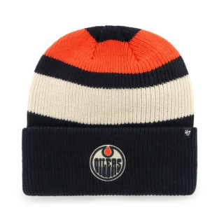 47 BRAND Zimná Čiapka CLUBHOUSE JENNINGS CUFF KNIT Edmonton Oilers One Size